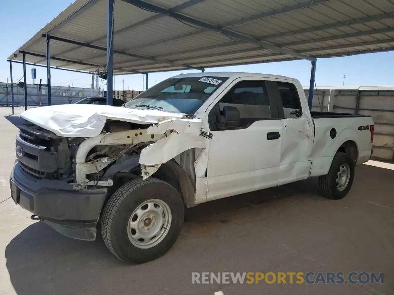 1 Photograph of a damaged car 1FTEX1EB8KKD27044 FORD F-150 2019