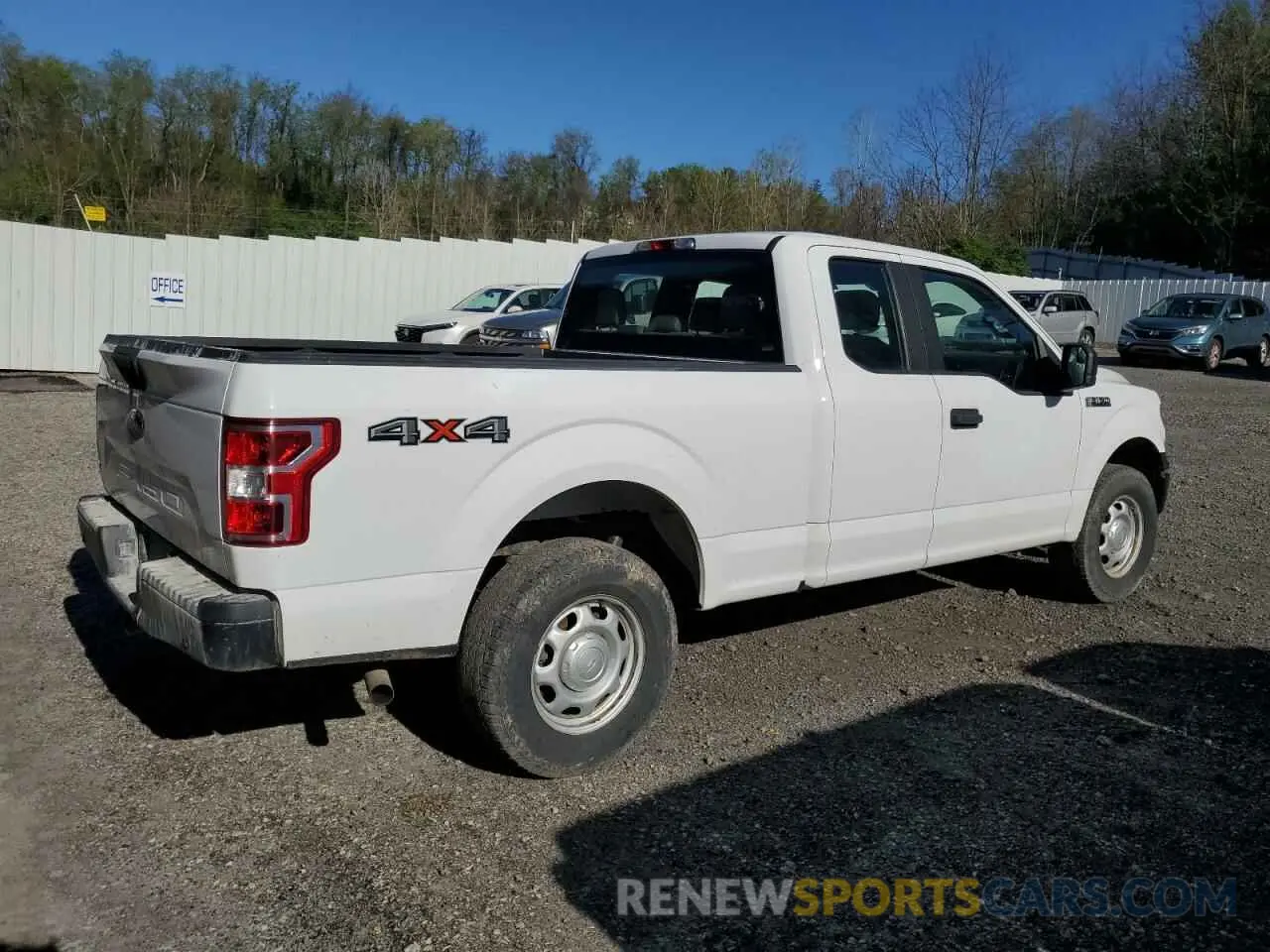 3 Photograph of a damaged car 1FTEX1EBXKKD48056 FORD F-150 2019