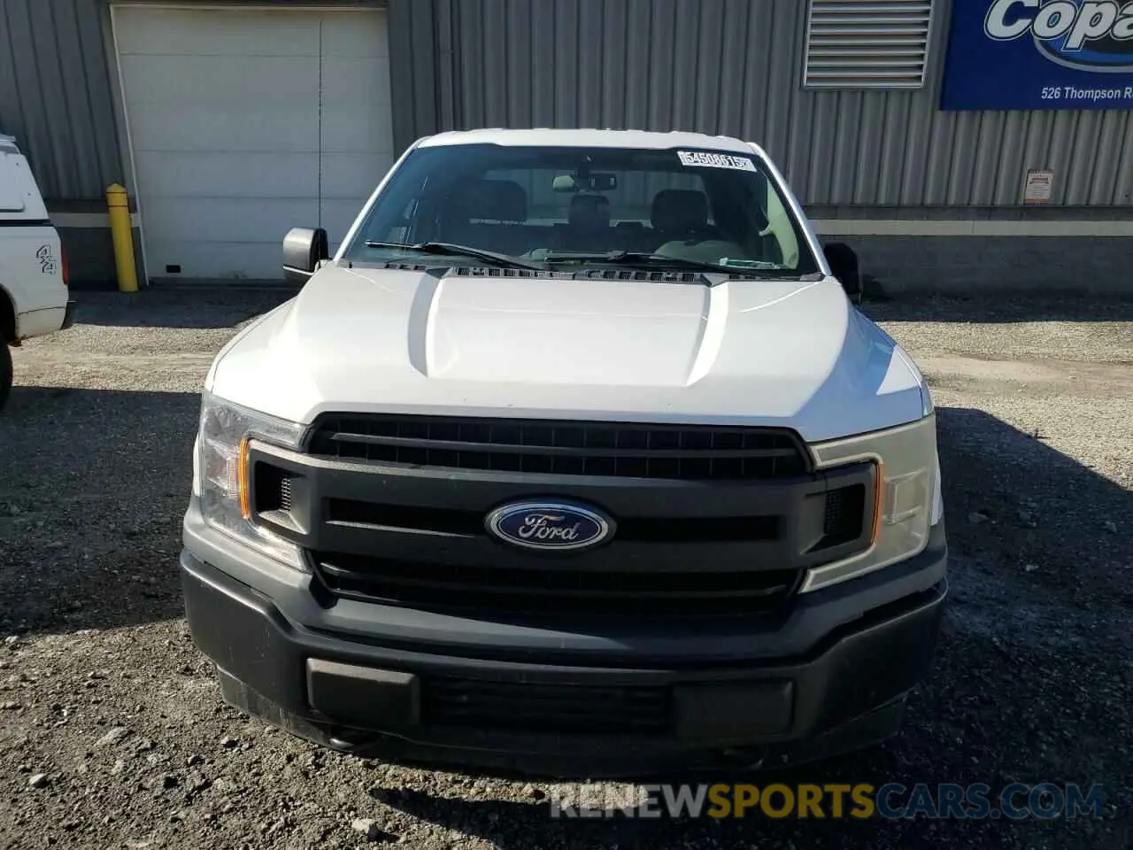 5 Photograph of a damaged car 1FTEX1EBXKKD48056 FORD F-150 2019