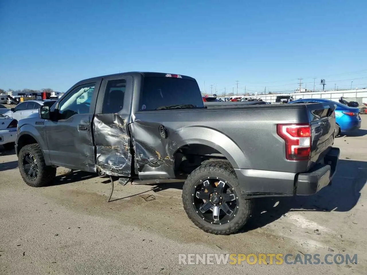 2 Photograph of a damaged car 1FTEX1EP1KKE22881 FORD F-150 2019
