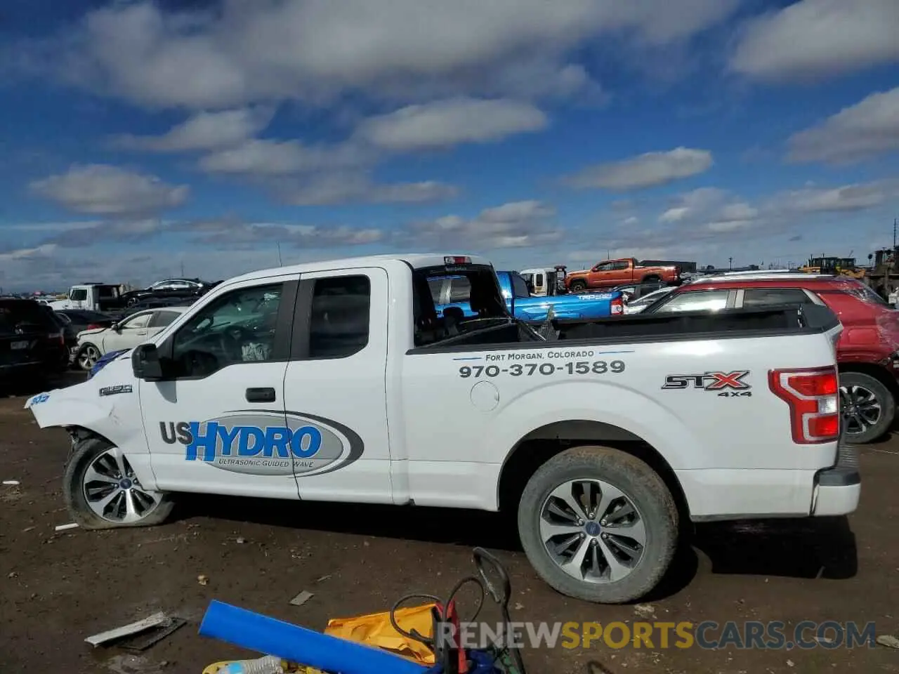 1 Photograph of a damaged car 1FTEX1EP2KKC50053 FORD F-150 2019