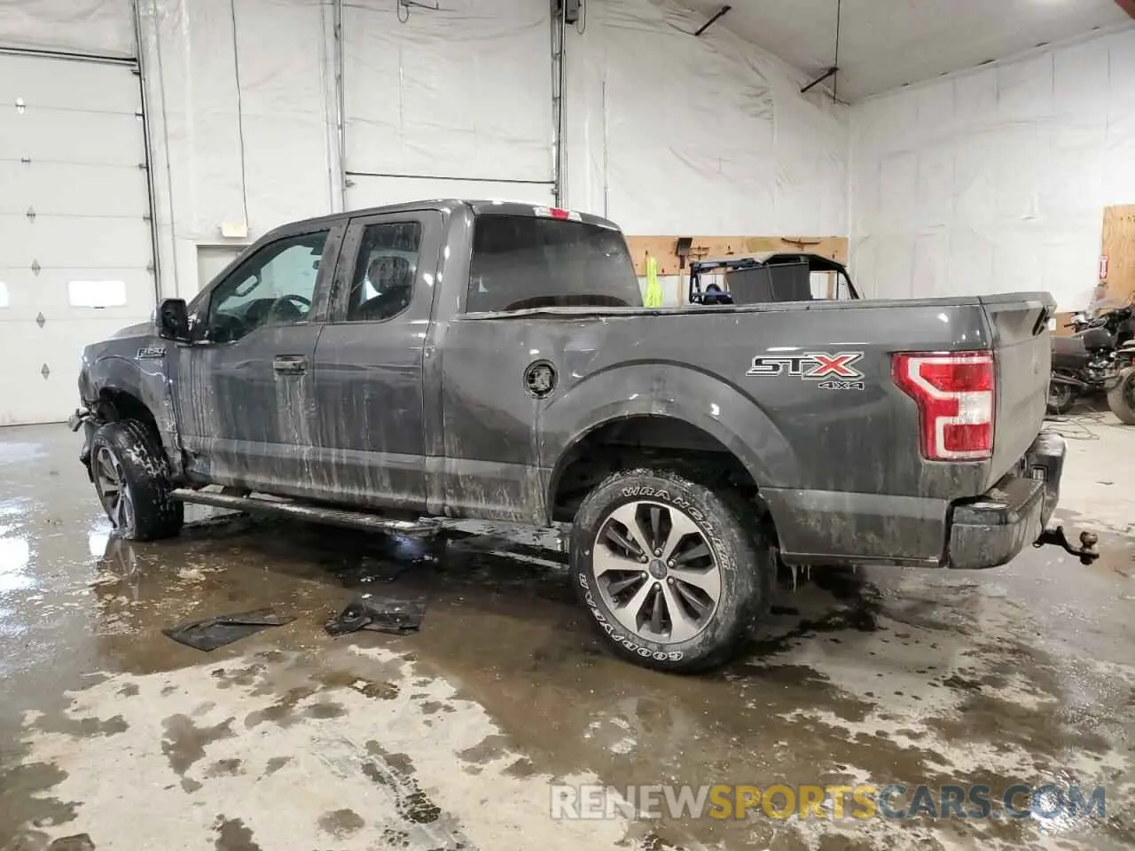2 Photograph of a damaged car 1FTEX1EP2KKF06966 FORD F-150 2019