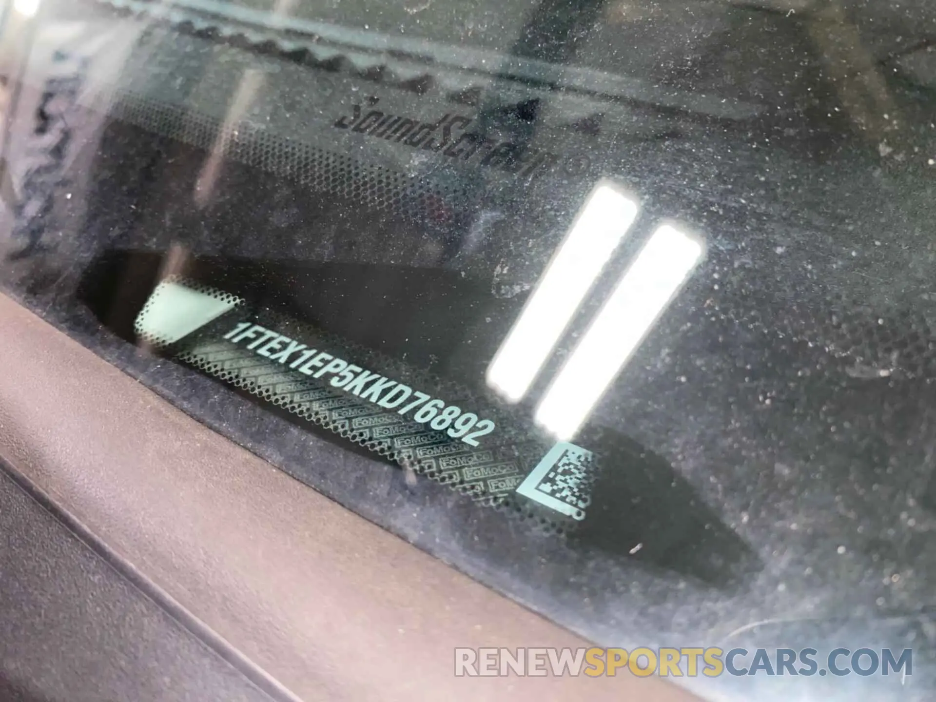 20 Photograph of a damaged car 1FTEX1EP5KKD76892 FORD F-150 2019