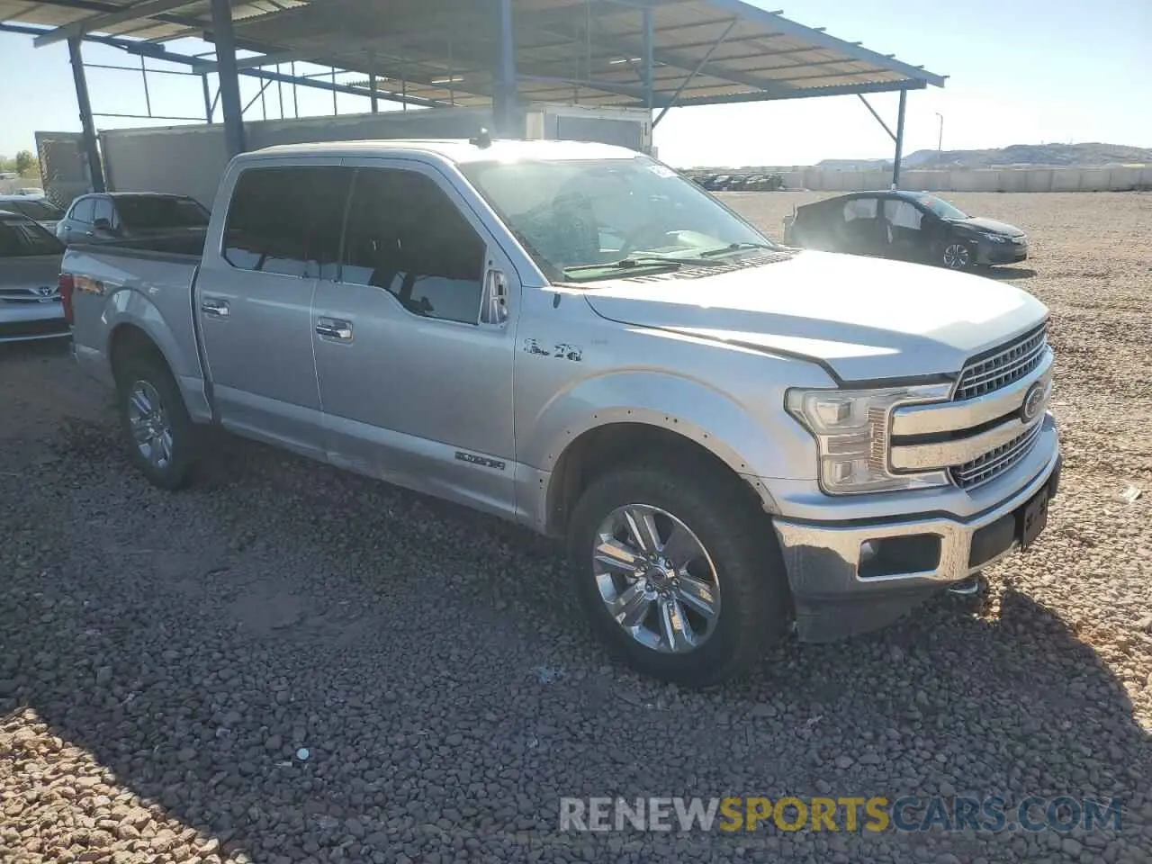 4 Photograph of a damaged car 1FTFW1E14KFA41716 FORD F-150 2019