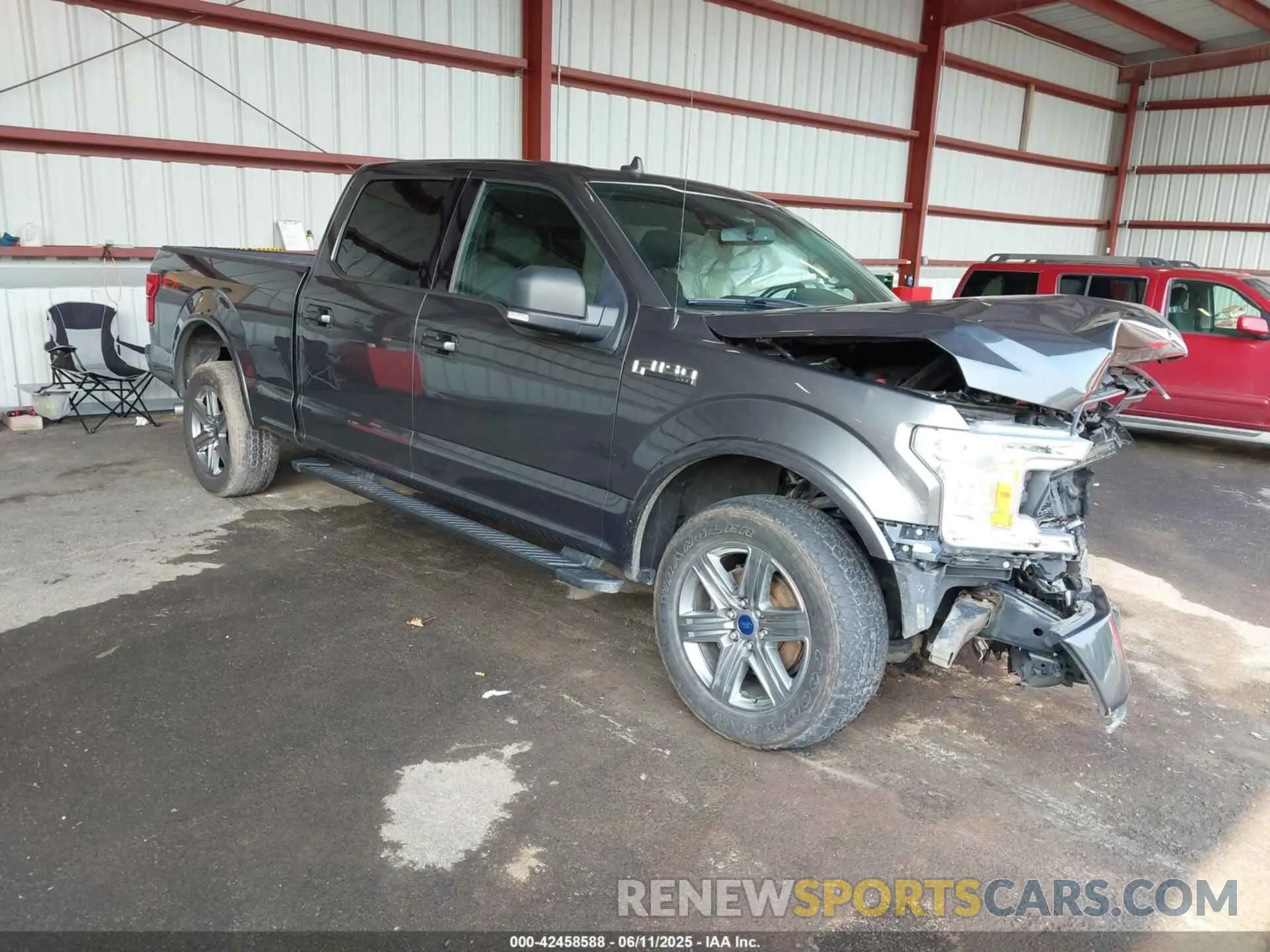 1 Photograph of a damaged car 1FTFW1E41KFB74797 FORD F-150 2019
