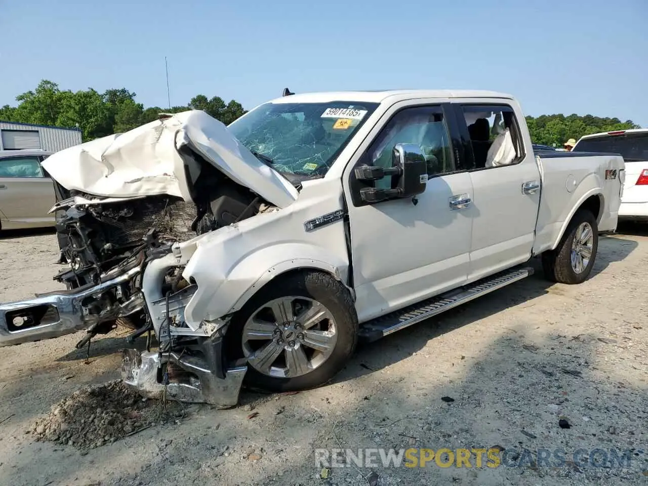 1 Photograph of a damaged car 1FTFW1E41KFB94757 FORD F-150 2019