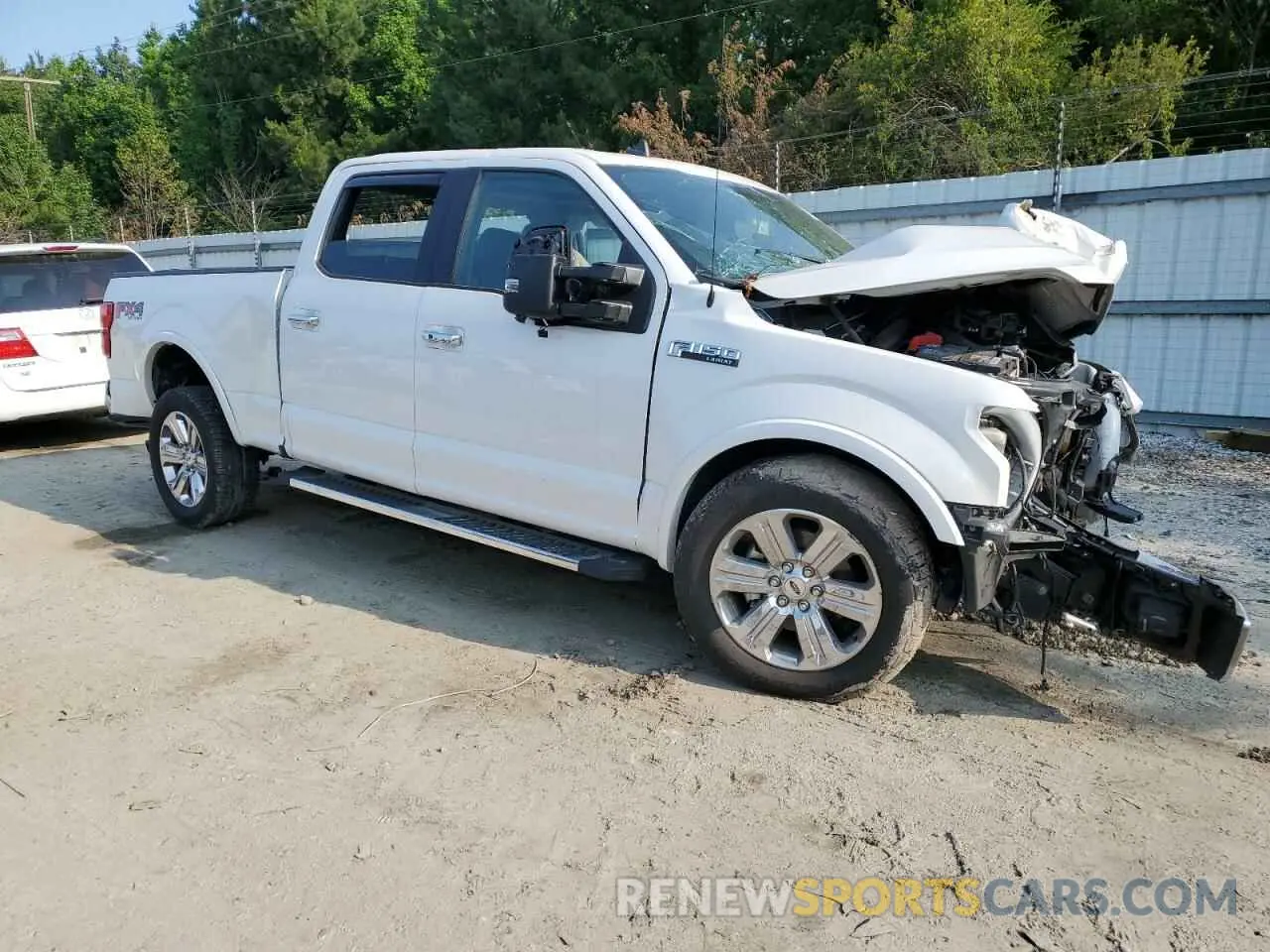 4 Photograph of a damaged car 1FTFW1E41KFB94757 FORD F-150 2019
