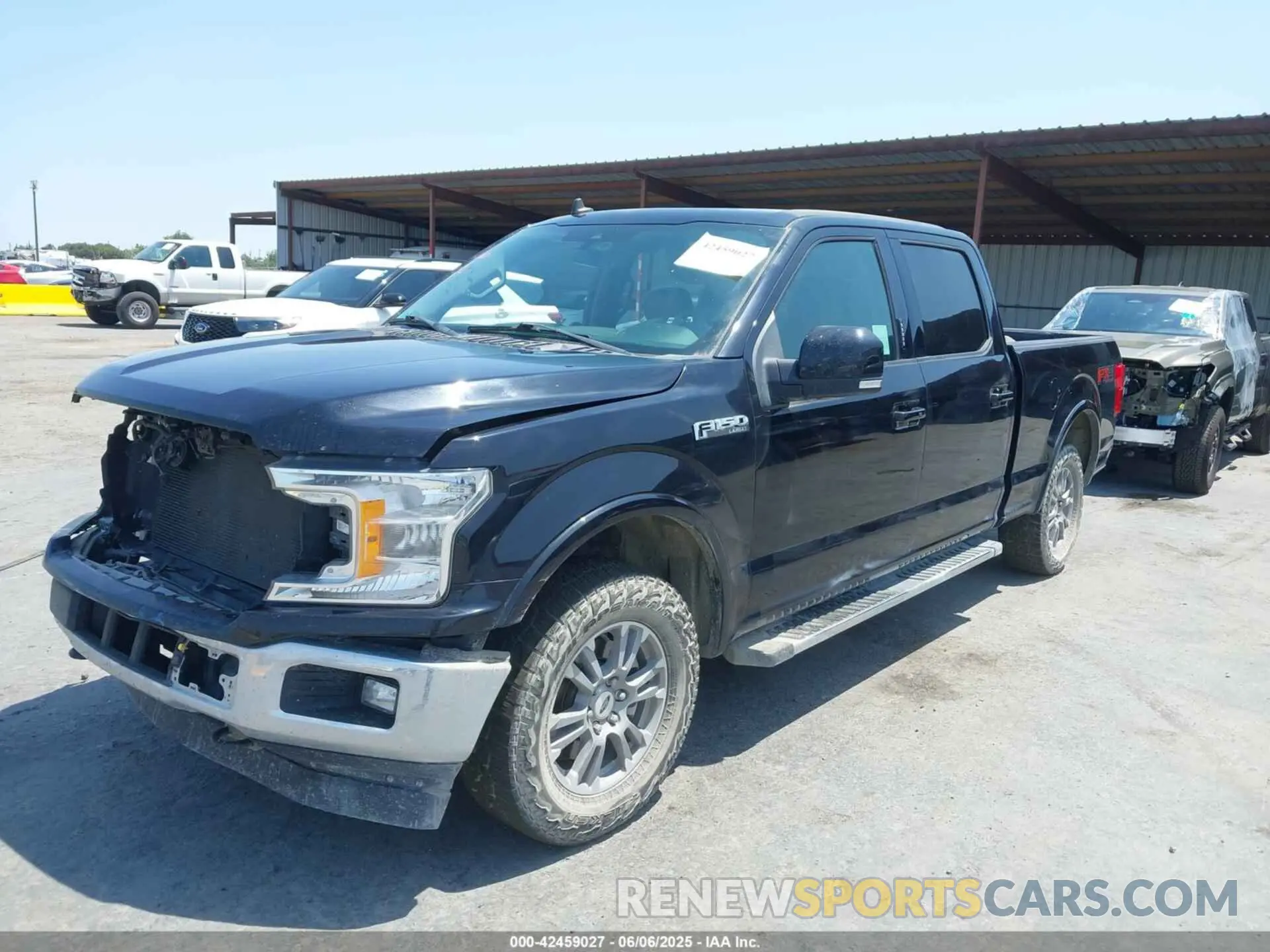 2 Photograph of a damaged car 1FTFW1E43KFA43726 FORD F-150 2019