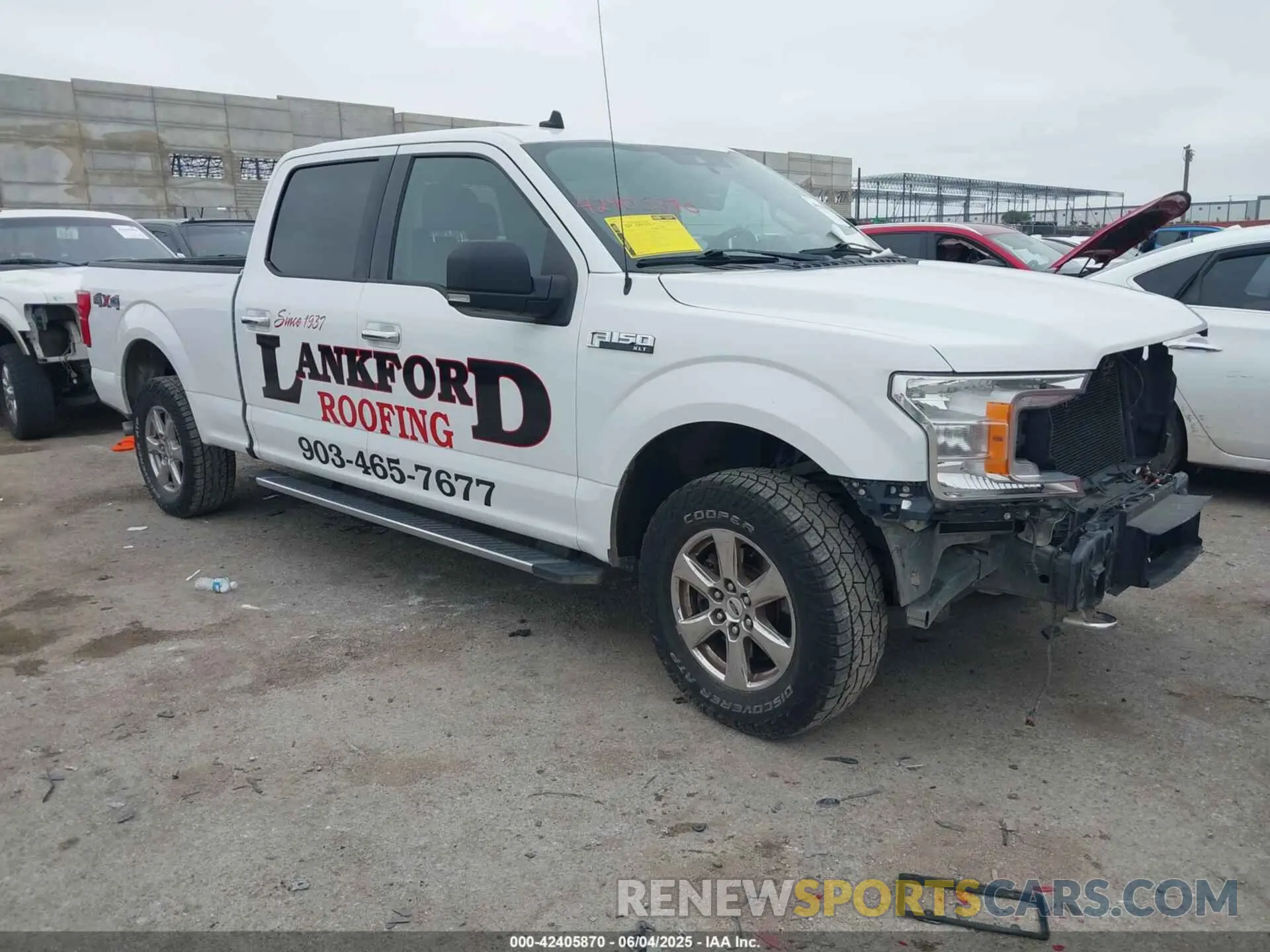 1 Photograph of a damaged car 1FTFW1E45KFB63575 FORD F-150 2019