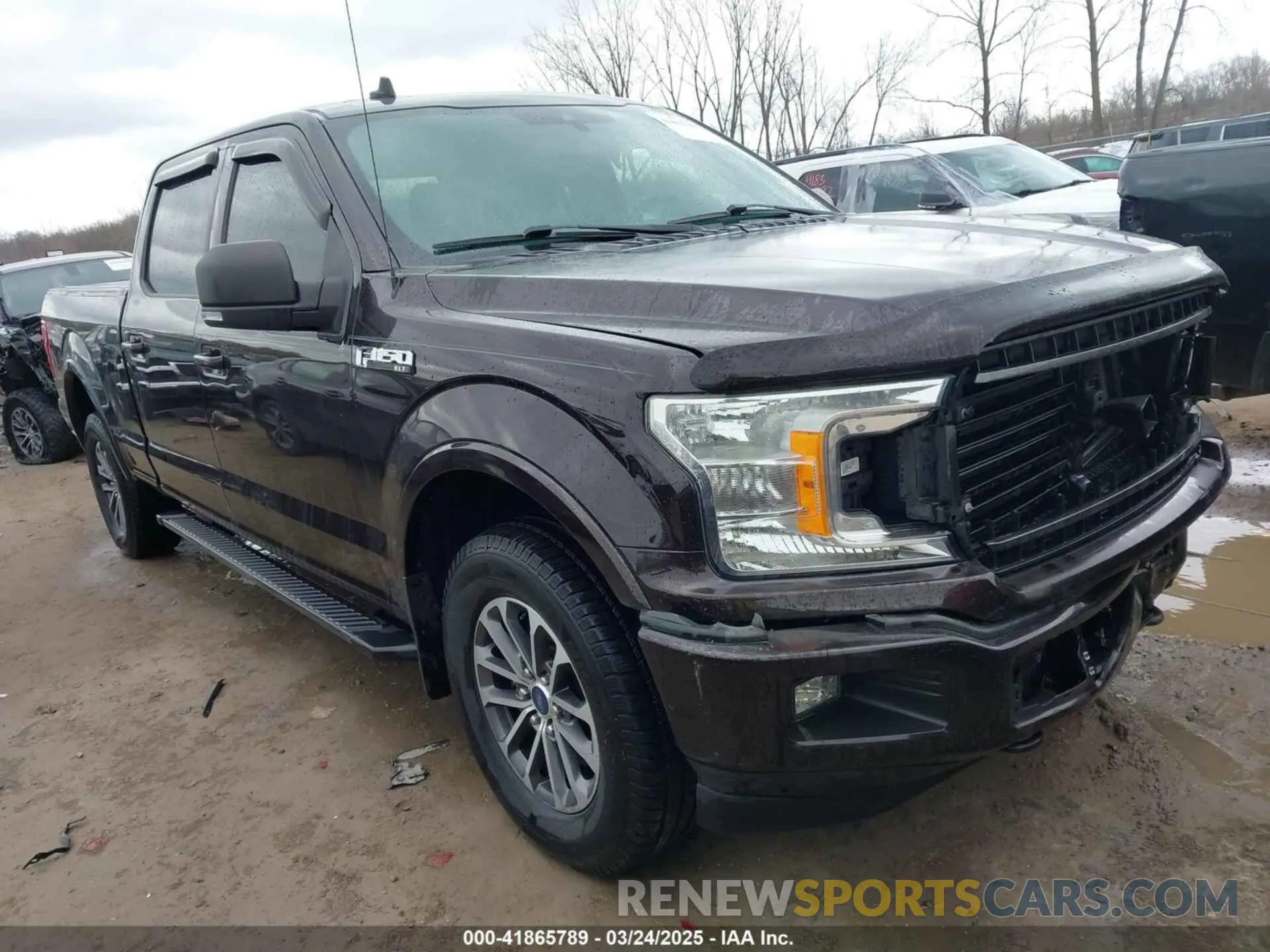 1 Photograph of a damaged car 1FTFW1E45KFD12387 FORD F-150 2019