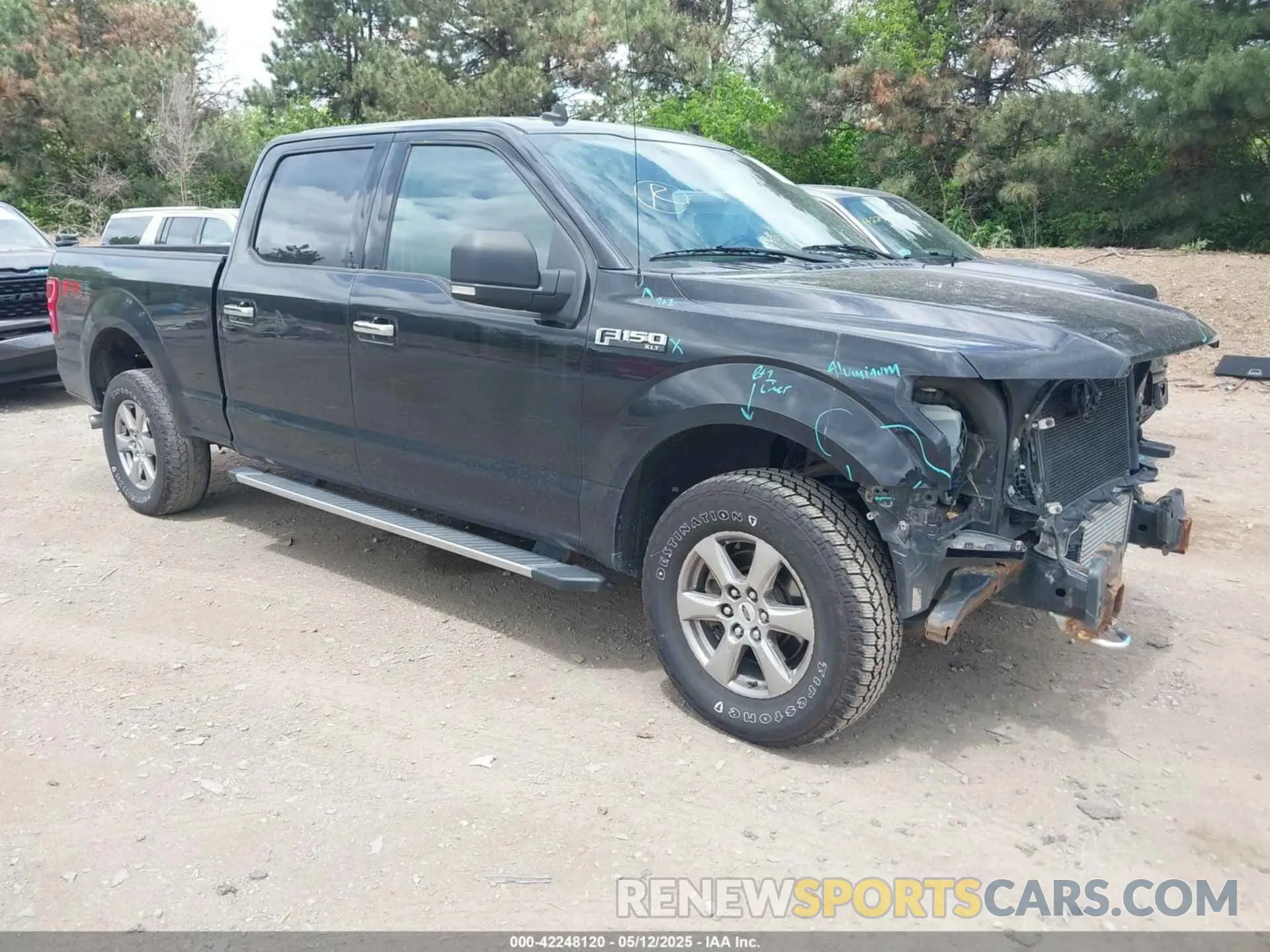 1 Photograph of a damaged car 1FTFW1E47KFB87666 FORD F-150 2019