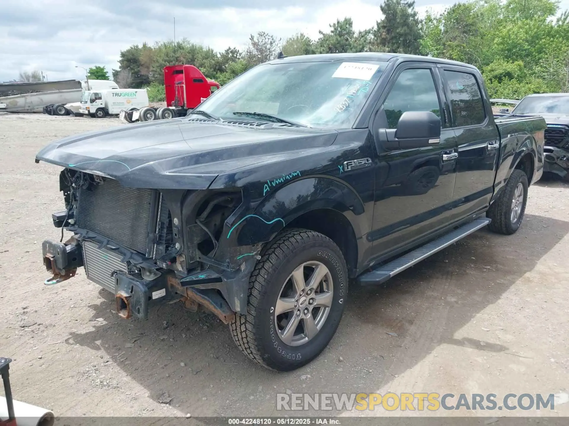 2 Photograph of a damaged car 1FTFW1E47KFB87666 FORD F-150 2019