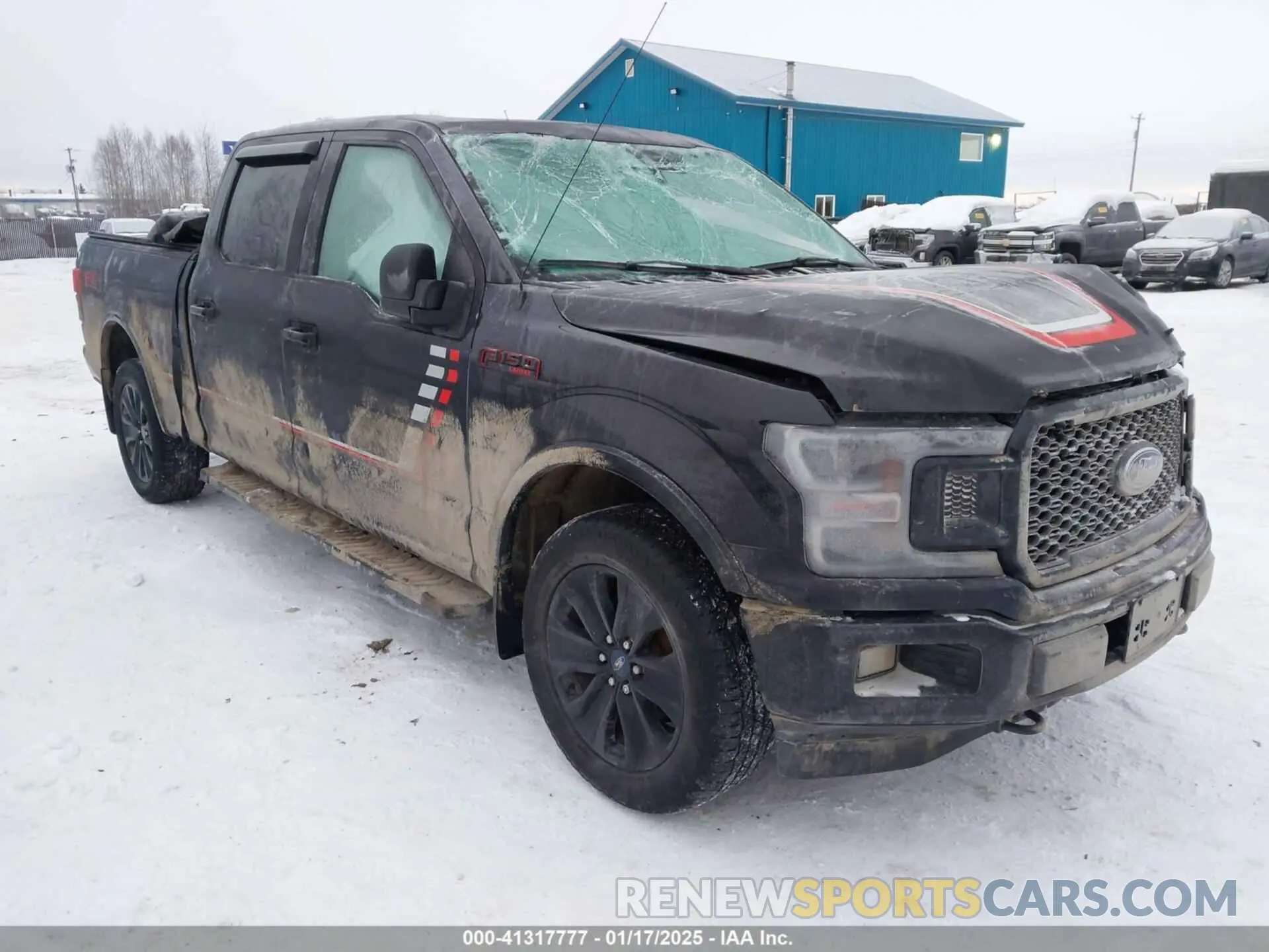 1 Photograph of a damaged car 1FTFW1E47KFC69168 FORD F-150 2019