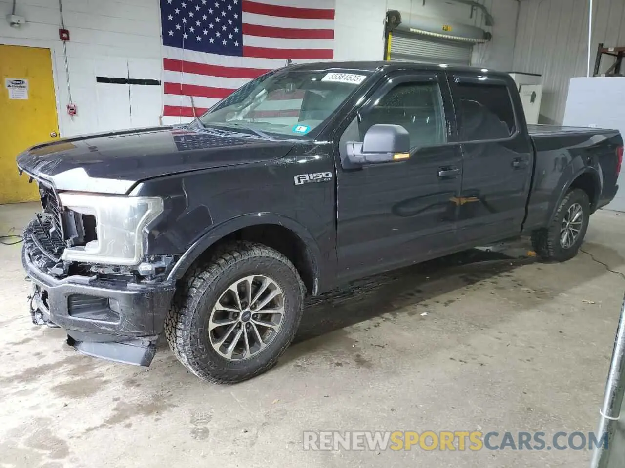1 Photograph of a damaged car 1FTFW1E49KKD40541 FORD F-150 2019