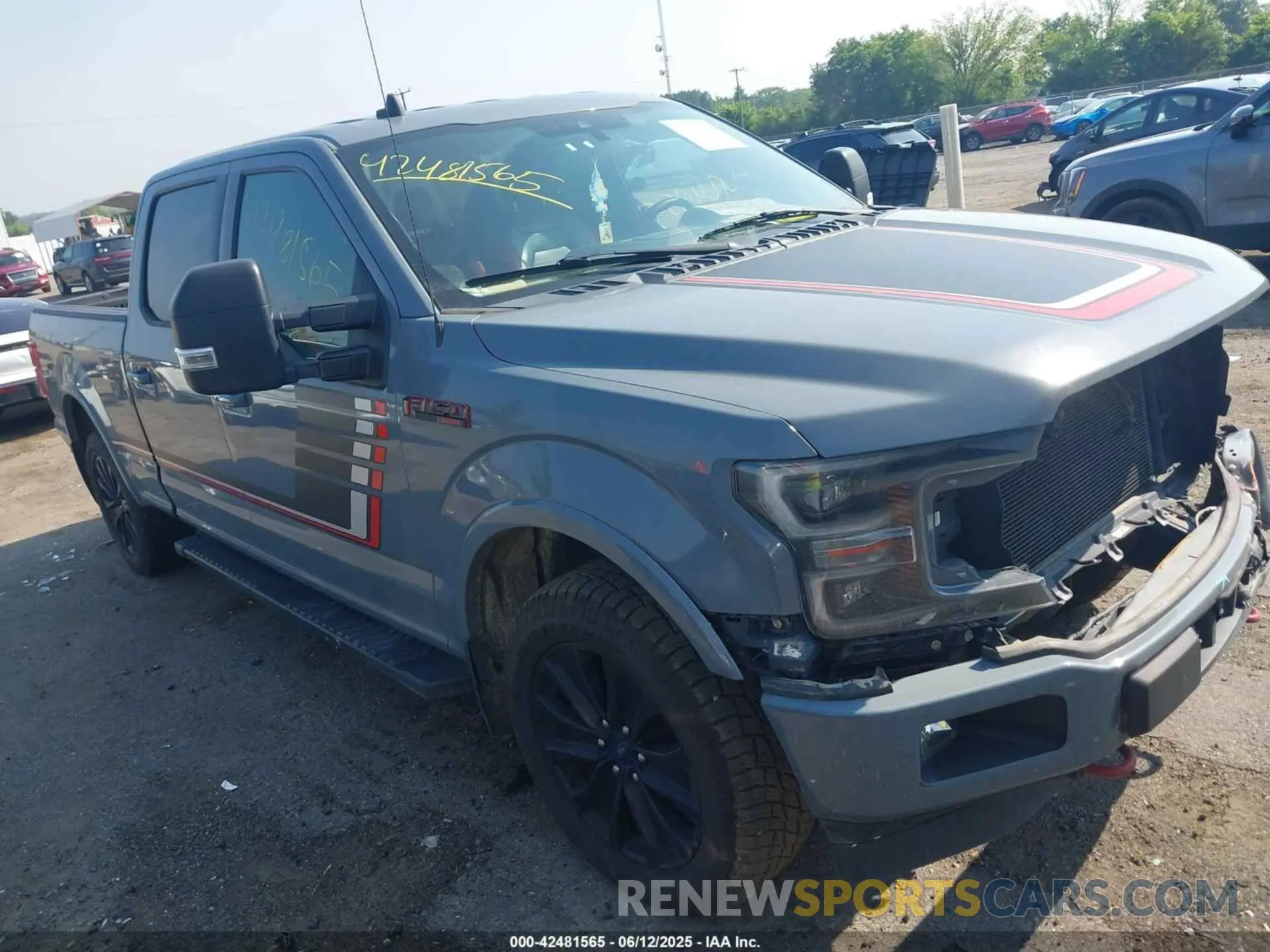 1 Photograph of a damaged car 1FTFW1E50KFB93463 FORD F-150 2019