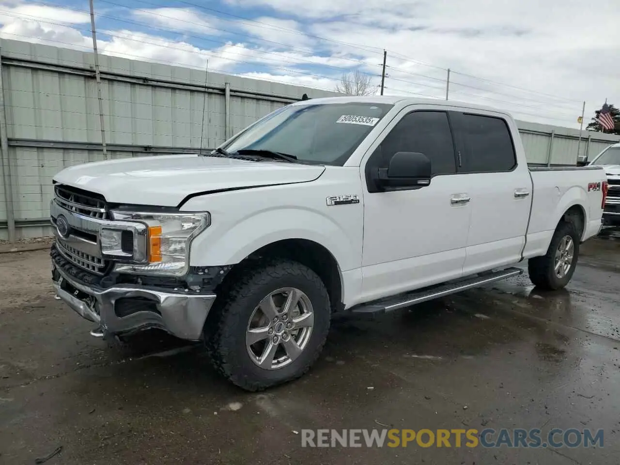 1 Photograph of a damaged car 1FTFW1E50KKC41437 FORD F-150 2019
