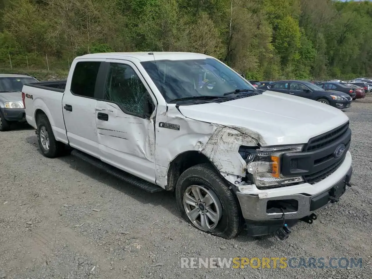 4 Photograph of a damaged car 1FTFW1E51KFC28124 FORD F-150 2019