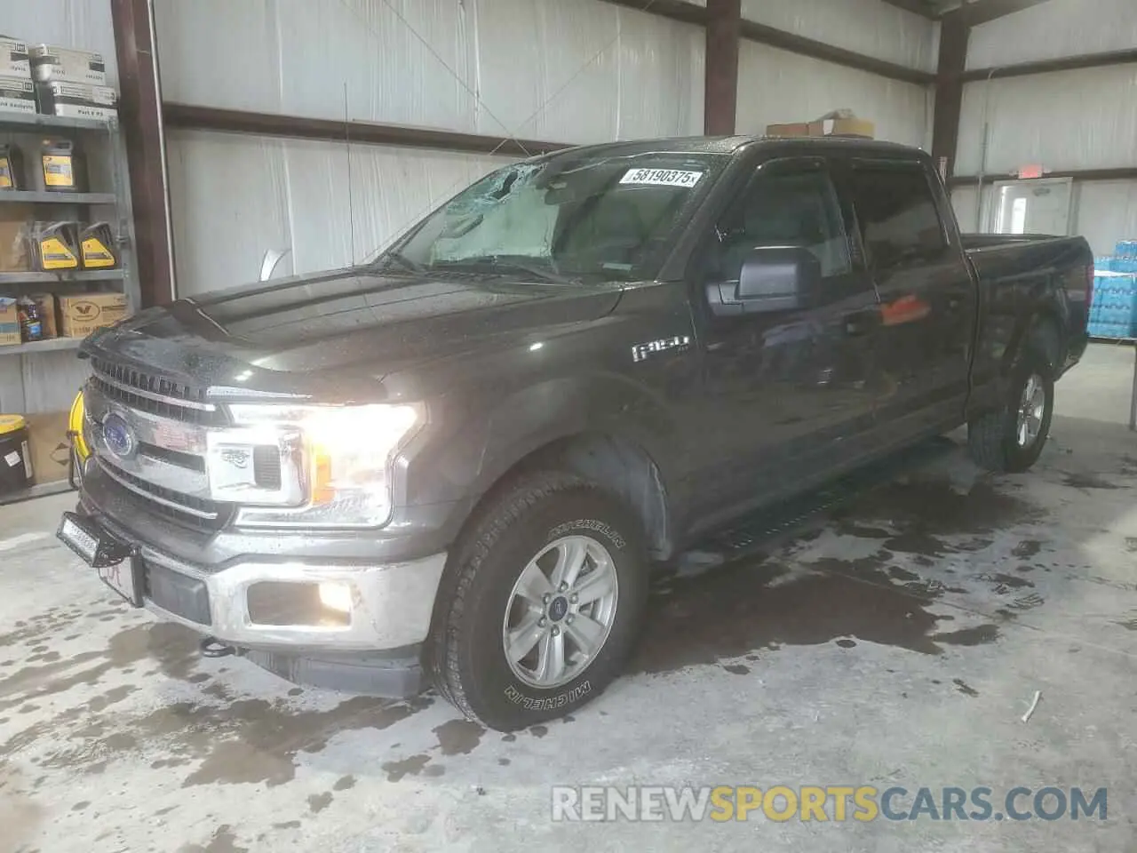 1 Photograph of a damaged car 1FTFW1E51KFC75802 FORD F-150 2019