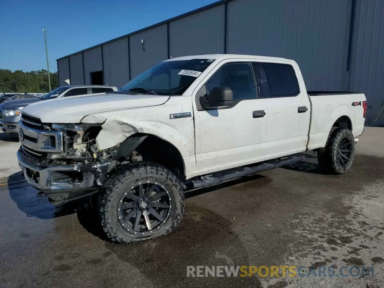 1 Photograph of a damaged car 1FTFW1E52KFB69942 FORD F-150 2019