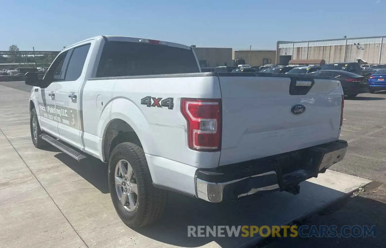 3 Photograph of a damaged car 1FTFW1E55KFA68491 FORD F-150 2019