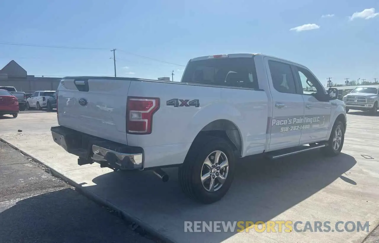 4 Photograph of a damaged car 1FTFW1E55KFA68491 FORD F-150 2019
