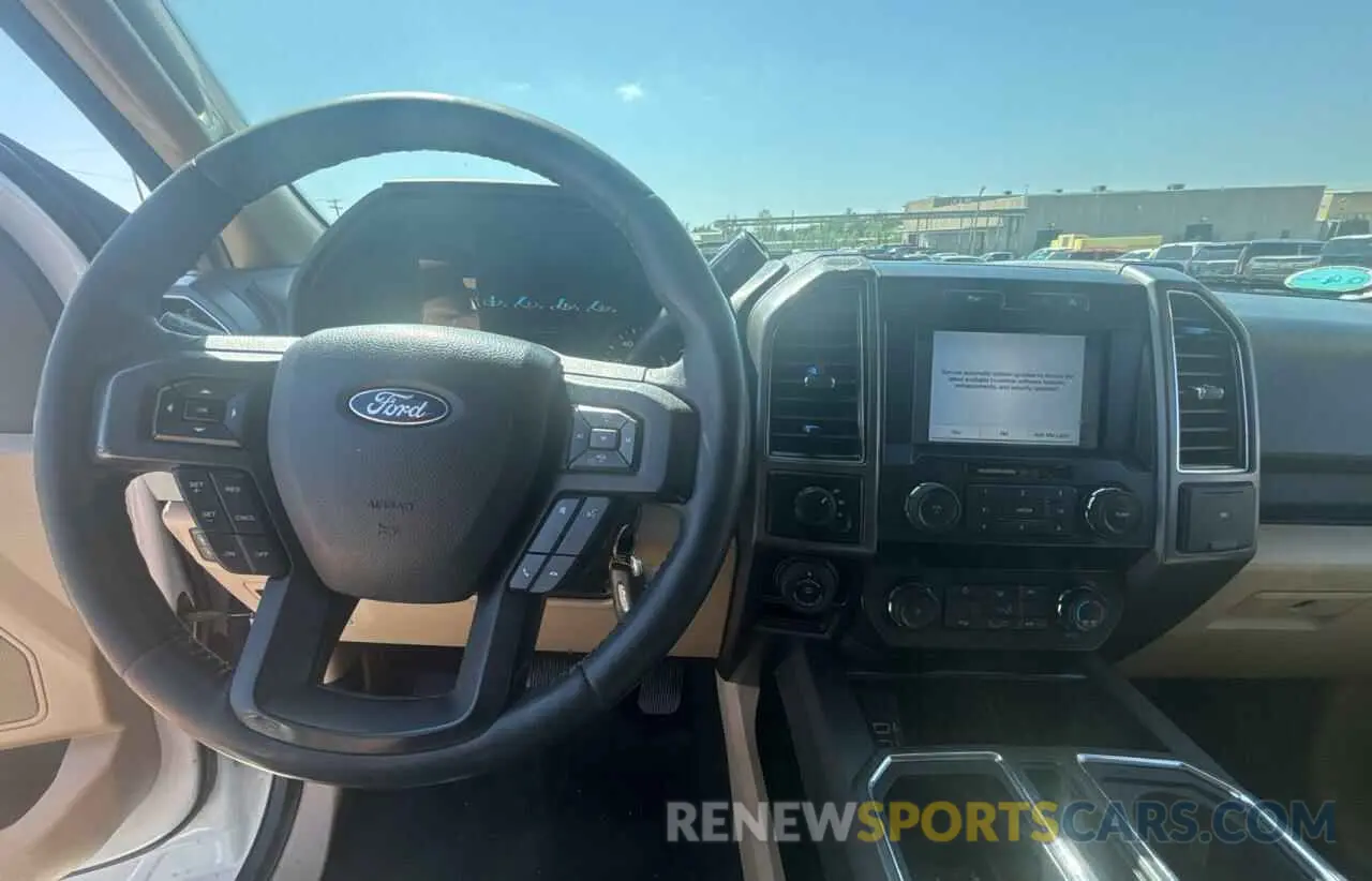 9 Photograph of a damaged car 1FTFW1E55KFA68491 FORD F-150 2019