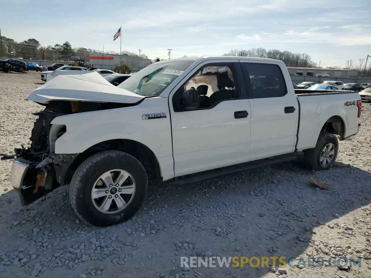 1 Photograph of a damaged car 1FTFW1E55KFC51079 FORD F-150 2019