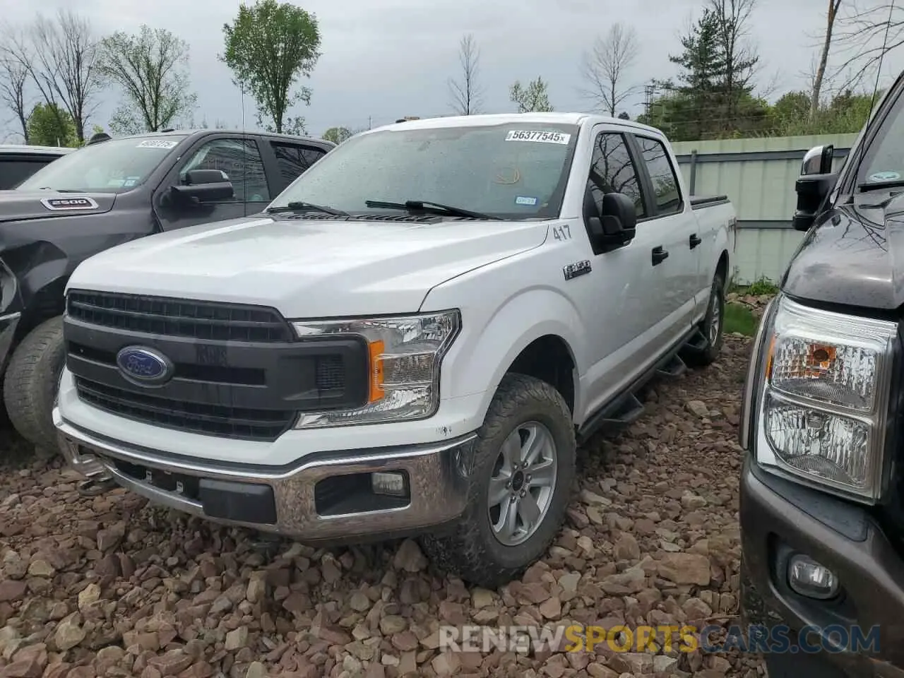 1 Photograph of a damaged car 1FTFW1E55KKD30730 FORD F-150 2019