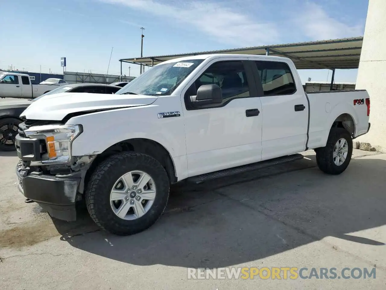 1 Photograph of a damaged car 1FTFW1E55KKE33078 FORD F-150 2019