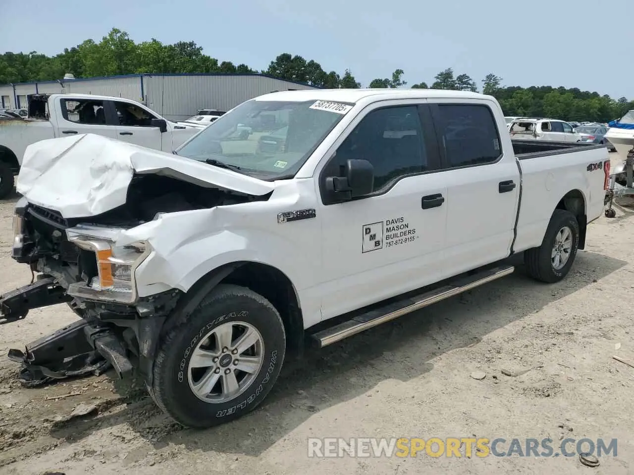1 Photograph of a damaged car 1FTFW1E57KFB78040 FORD F-150 2019