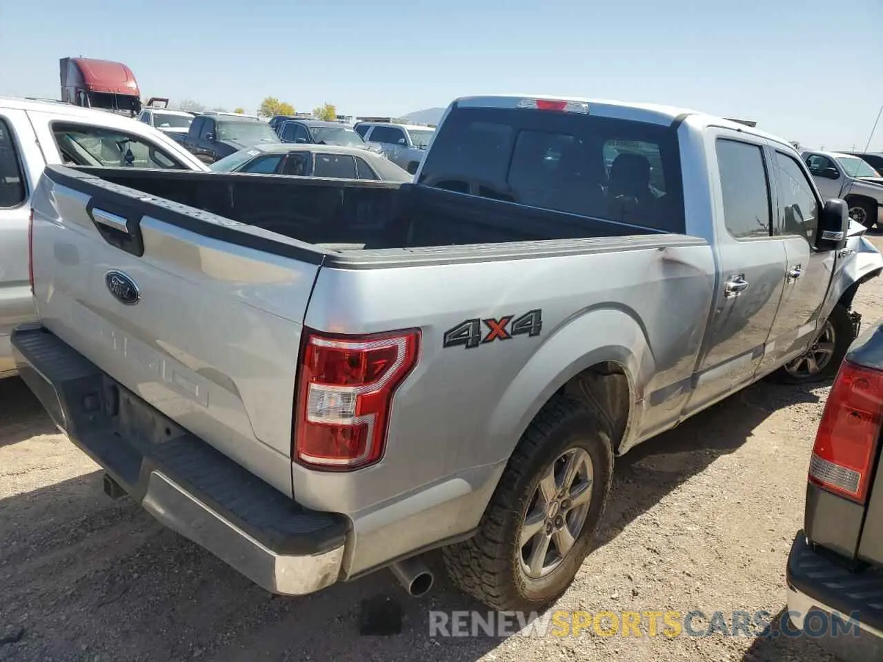 3 Photograph of a damaged car 1FTFW1E59KKC70287 FORD F-150 2019