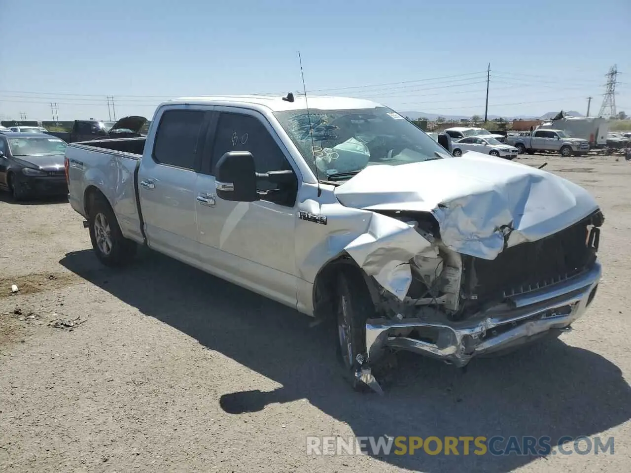 4 Photograph of a damaged car 1FTFW1E59KKC70287 FORD F-150 2019