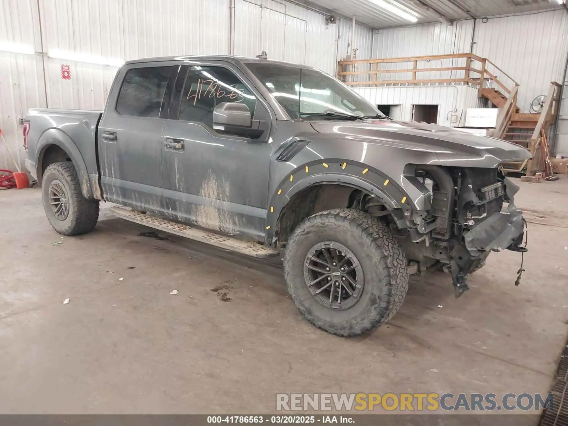 1 Photograph of a damaged car 1FTFW1RG0KFC64964 FORD F-150 2019