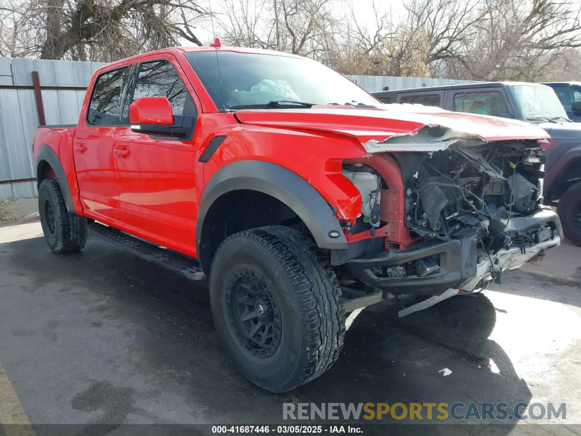 1 Photograph of a damaged car 1FTFW1RG2KFC87386 FORD F-150 2019