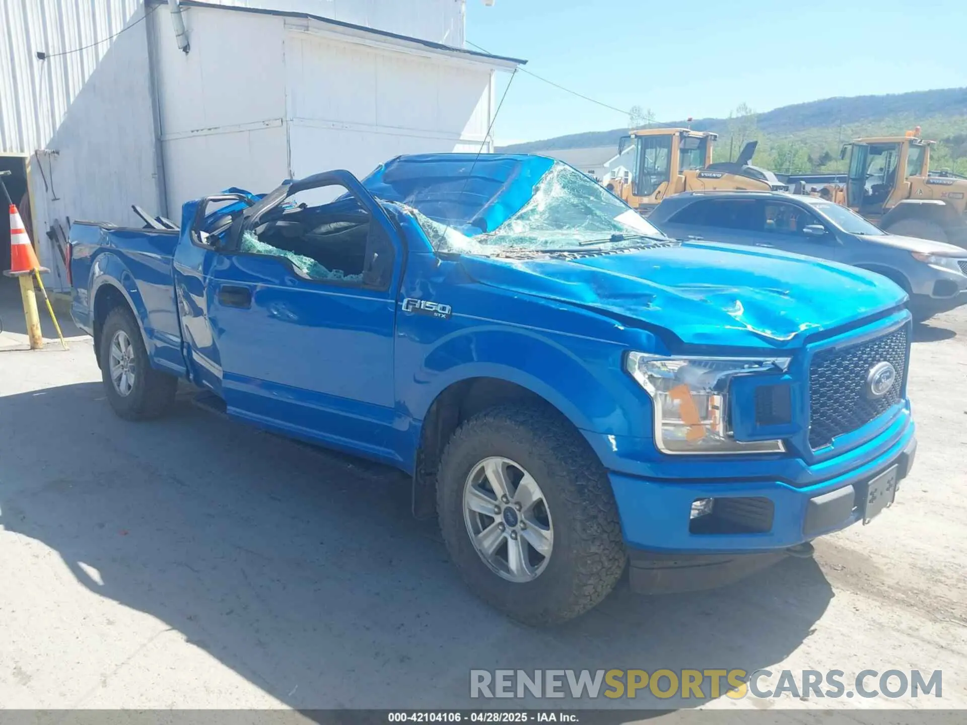 1 Photograph of a damaged car 1FTFX1E42KKE74885 FORD F-150 2019