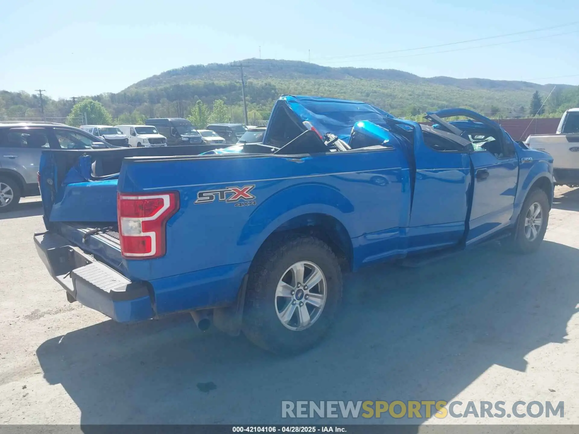 4 Photograph of a damaged car 1FTFX1E42KKE74885 FORD F-150 2019