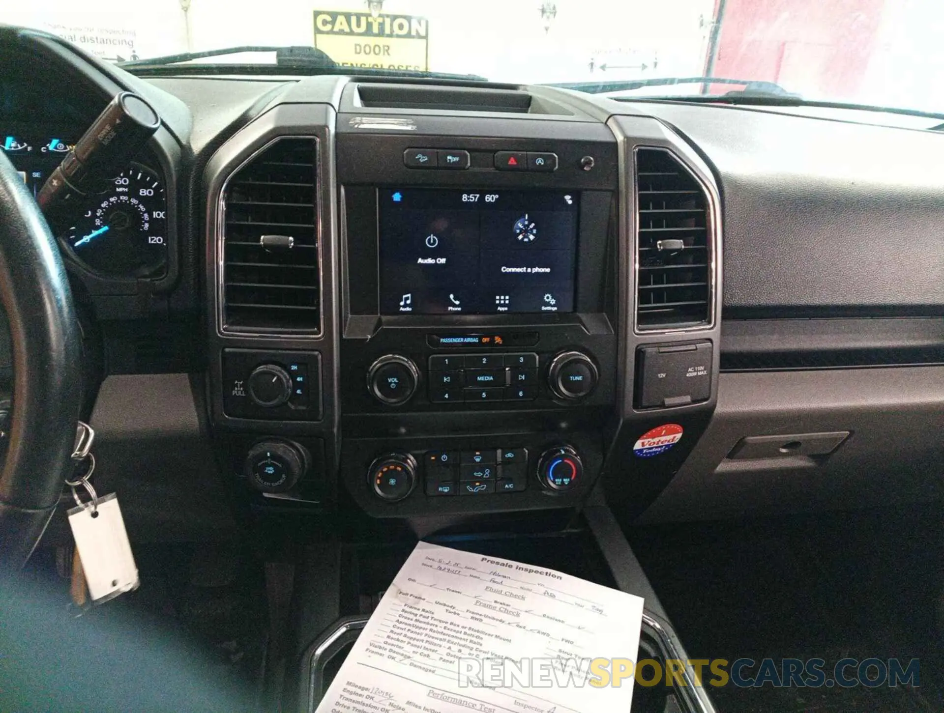 8 Photograph of a damaged car 1FTFX1E48KKC43585 FORD F-150 2019