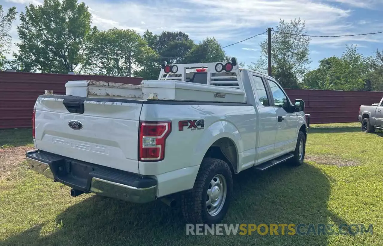 4 Photograph of a damaged car 1FTFX1E51KFA21374 FORD F-150 2019