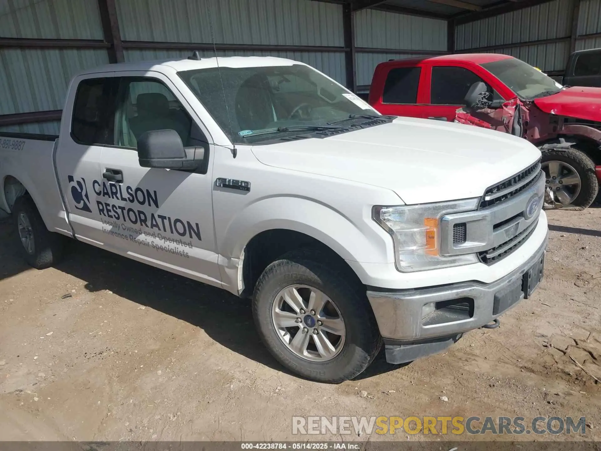 1 Photograph of a damaged car 1FTFX1E55KKC12173 FORD F-150 2019