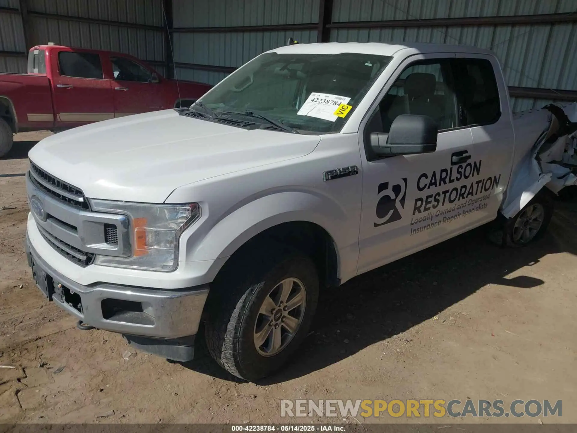 2 Photograph of a damaged car 1FTFX1E55KKC12173 FORD F-150 2019