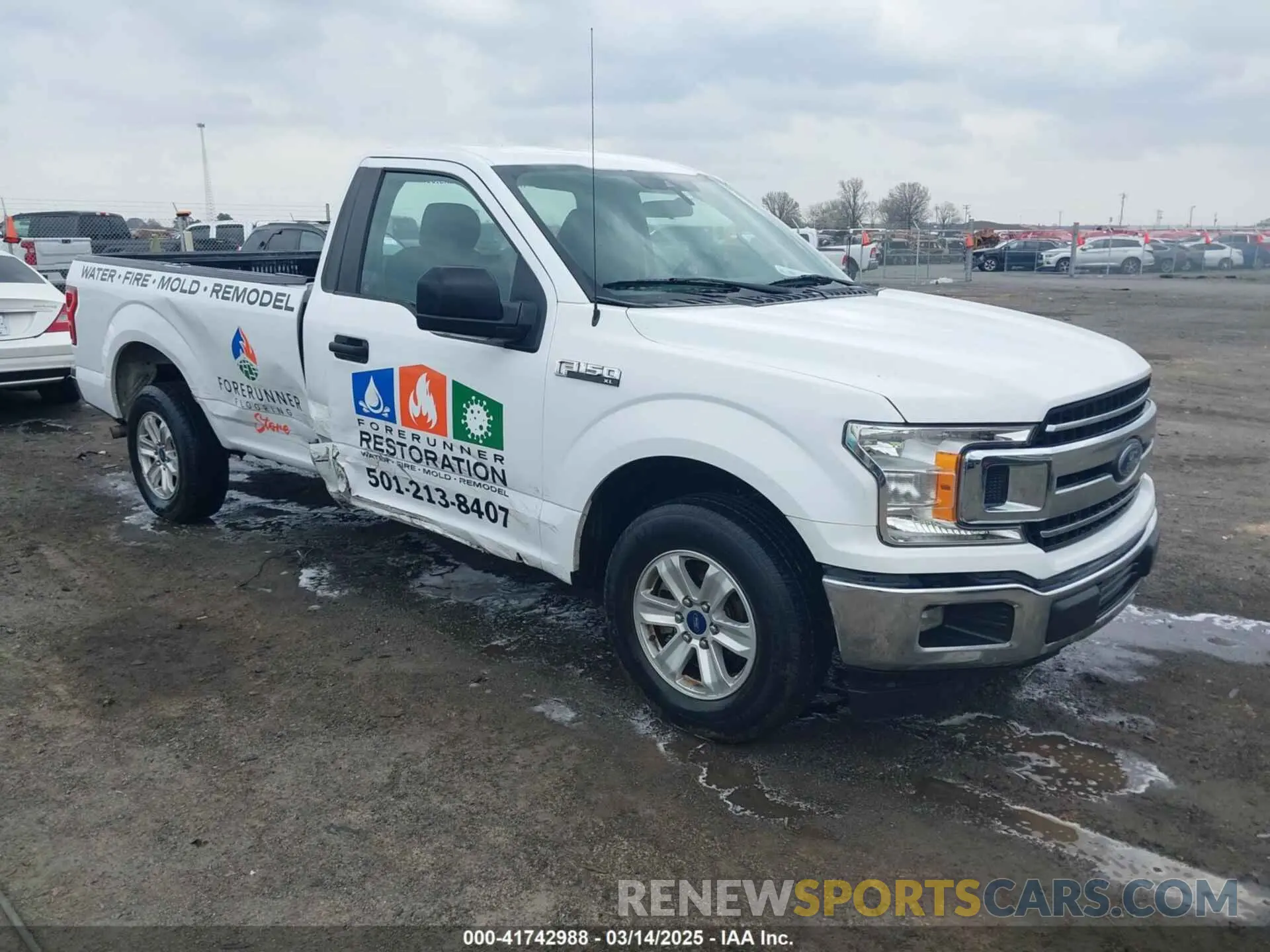 1 Photograph of a damaged car 1FTMF1C53KKD08509 FORD F-150 2019