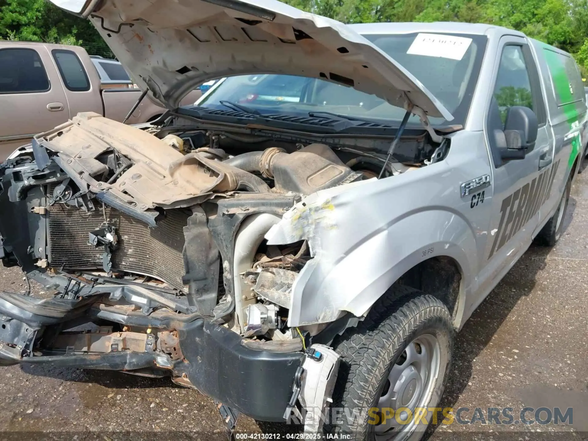 2 Photograph of a damaged car 1FTMF1C54KKD52096 FORD F-150 2019