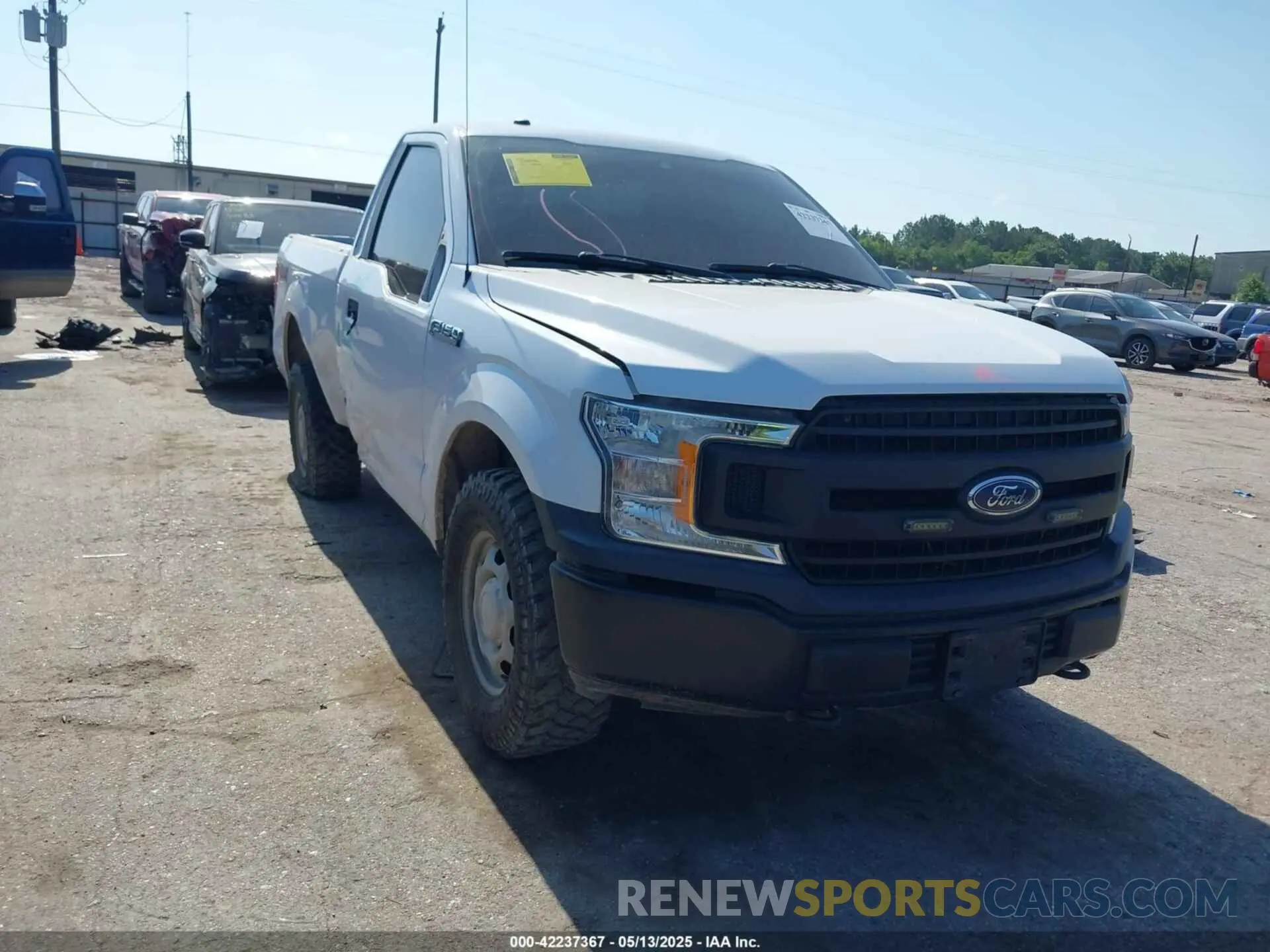1 Photograph of a damaged car 1FTMF1E57KKC99990 FORD F-150 2019