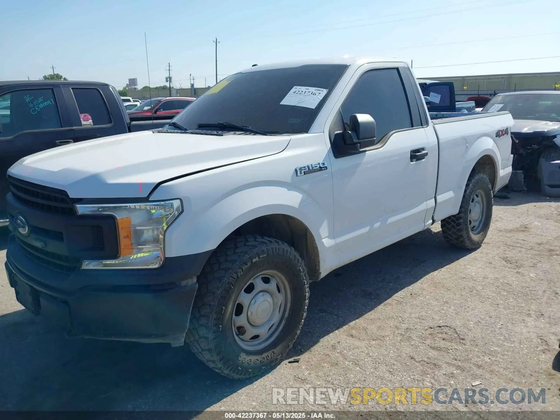 2 Photograph of a damaged car 1FTMF1E57KKC99990 FORD F-150 2019