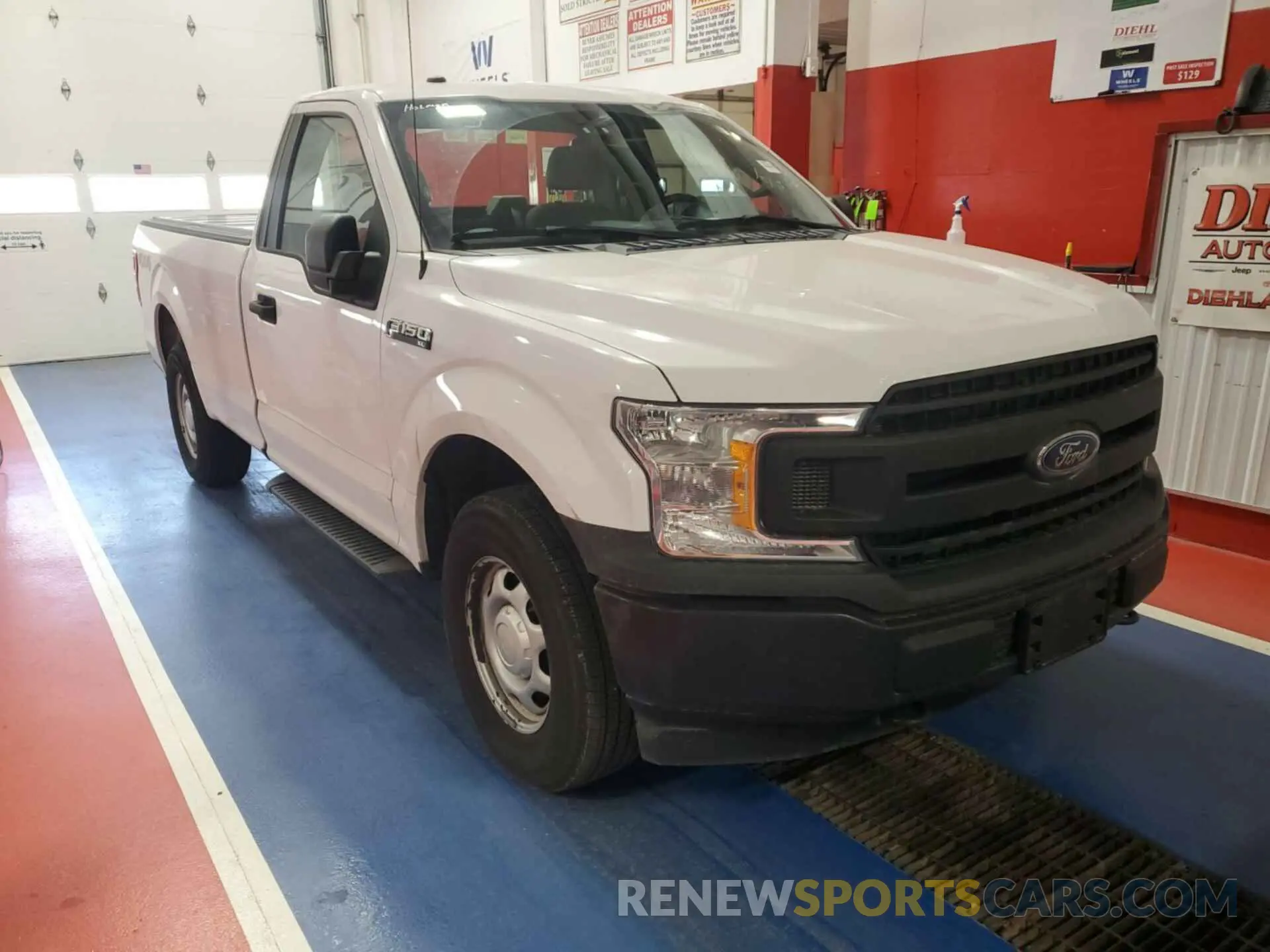 10 Photograph of a damaged car 1FTMF1EB1KKC57384 FORD F-150 2019