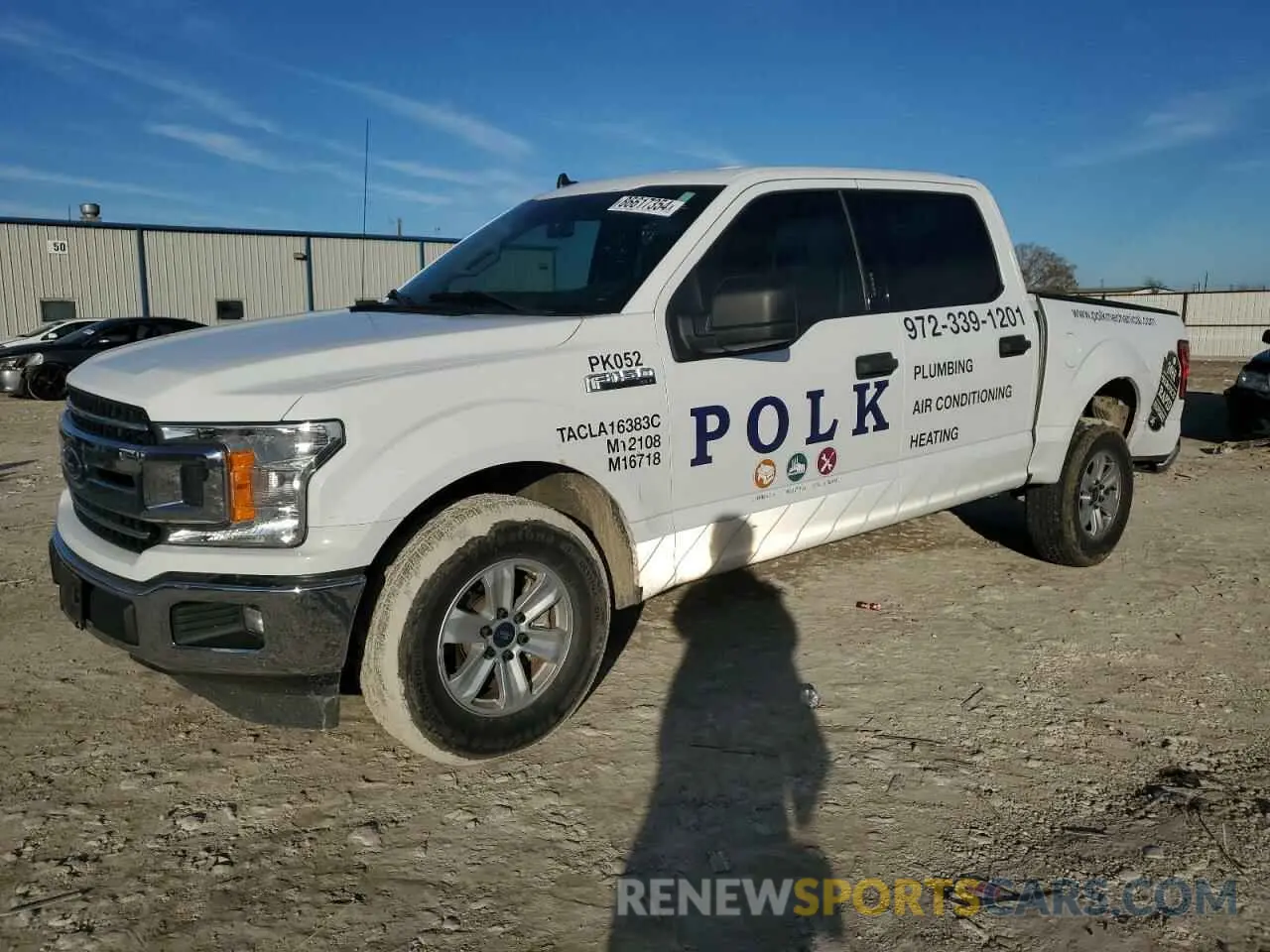 1 Photograph of a damaged car 1FTEW1C40LKD37723 FORD F-150 2020