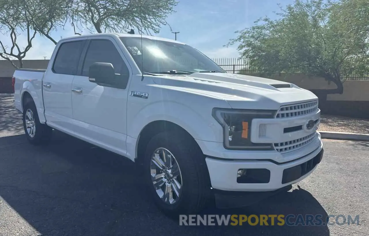 1 Photograph of a damaged car 1FTEW1C4XLKD74441 FORD F-150 2020