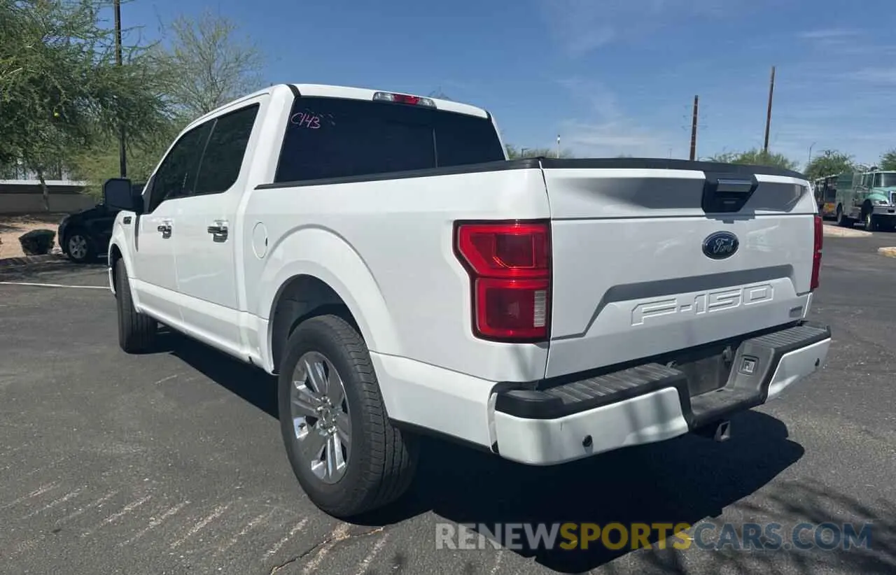 3 Photograph of a damaged car 1FTEW1C4XLKD74441 FORD F-150 2020