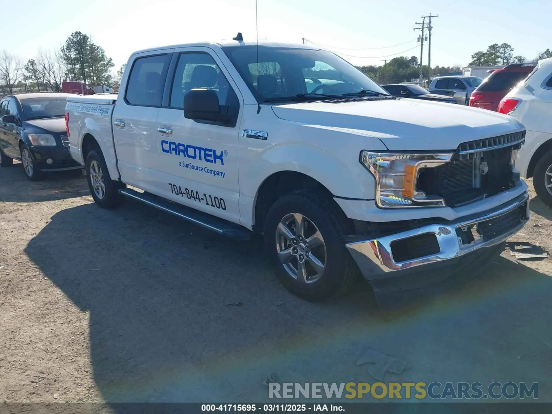 1 Photograph of a damaged car 1FTEW1C51LFB75537 FORD F-150 2020