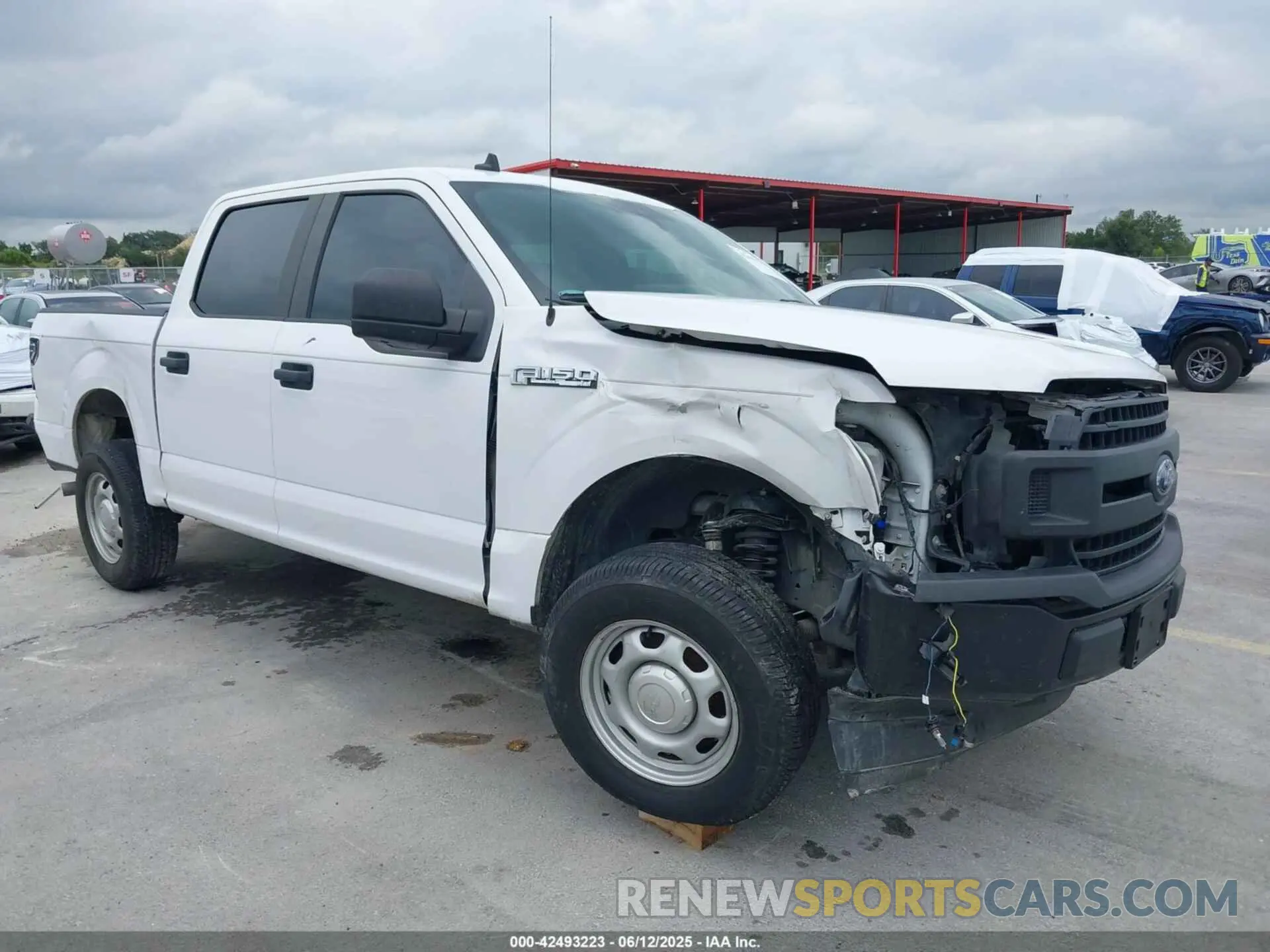 1 Photograph of a damaged car 1FTEW1C57LKF08962 FORD F-150 2020